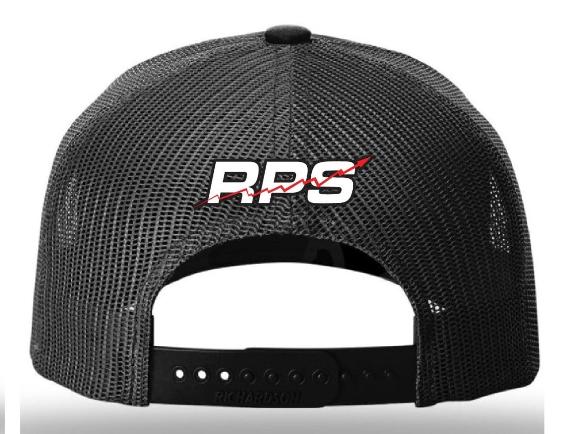 Black Snapback Hat Camouflauge